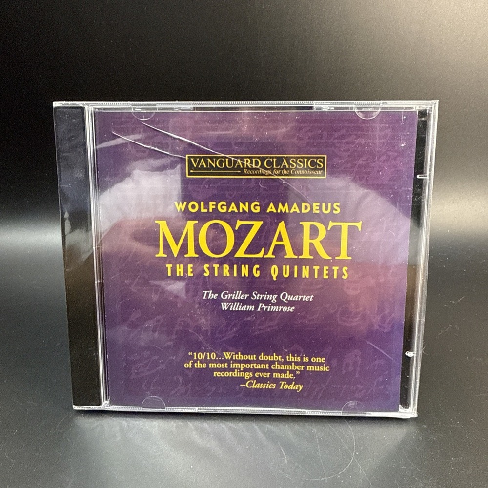 Mozart: The String Quintets; Griller String Quartet, Primrose (CD, 2007, MHS)